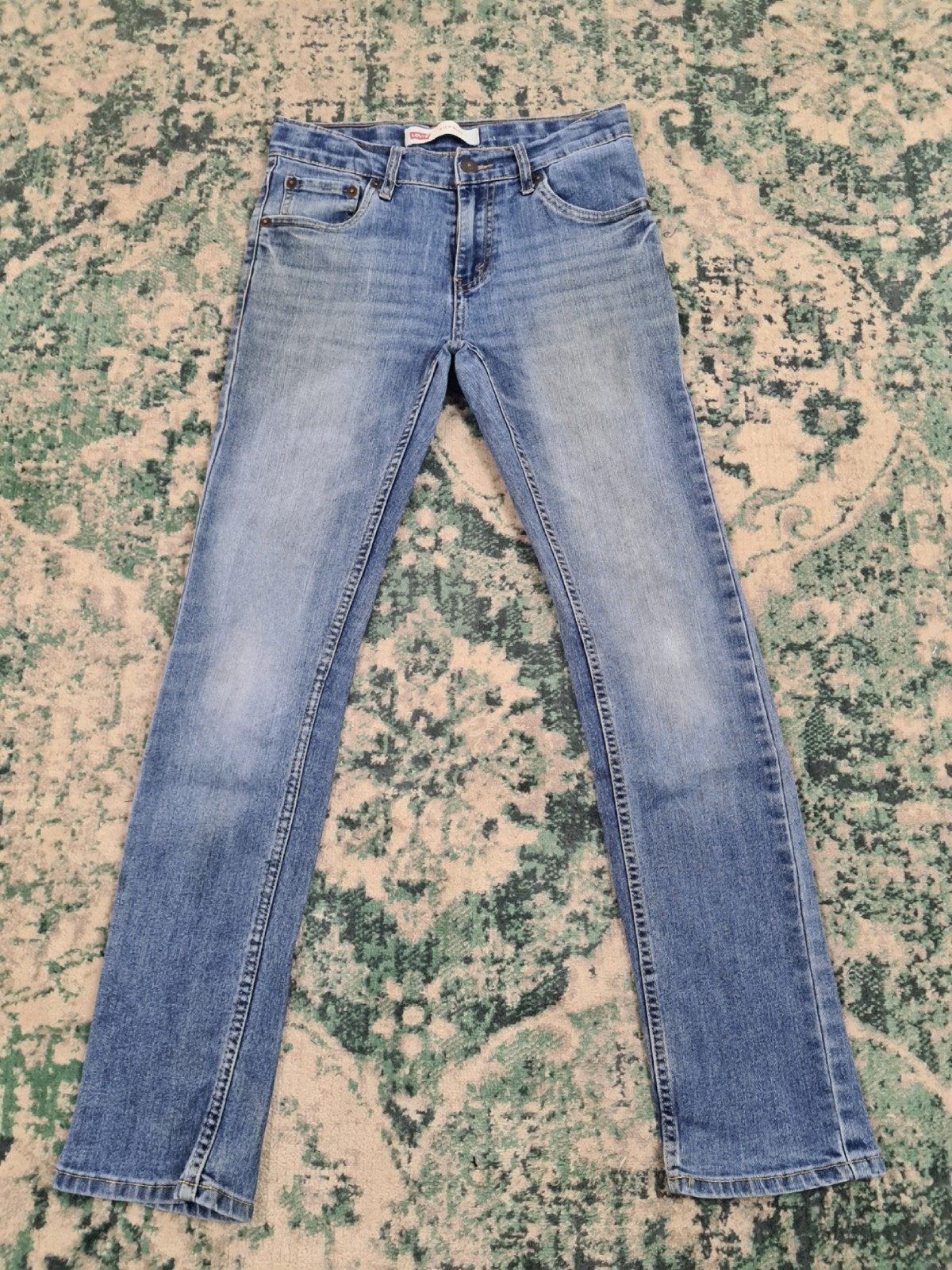 Levi's 511 slim W25 L30 Dames Tulsi2530 Mid-rise, Blauw, Ophalen of Verzenden, Zo goed als nieuw, W30 - W32 (confectie 38/40)