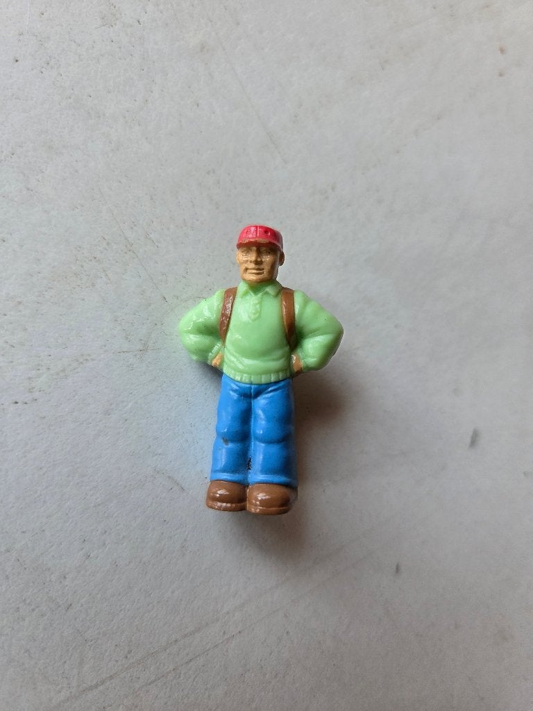 Hiker/wandelaar  uit spel River Crossing, met magneet, Ophalen of Verzenden, Zo goed als nieuw