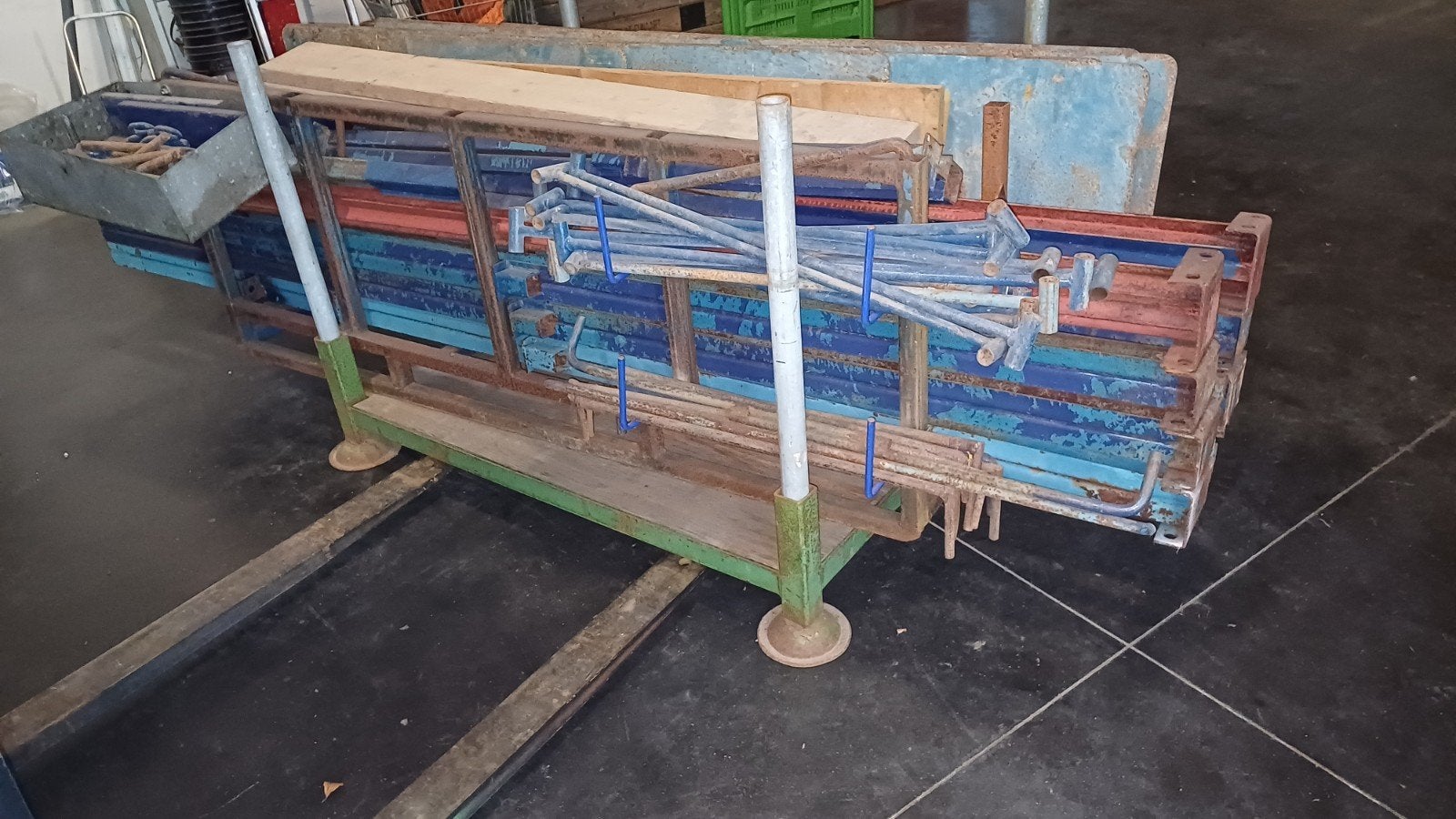 aardappel keerwand, Ophalen, Gebruikt, 25 tot 50 mm, Plank