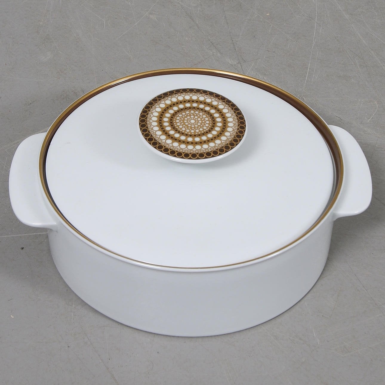 Vintage Thomas Germany Ovenschaal met Deksel, Ophalen of Verzenden