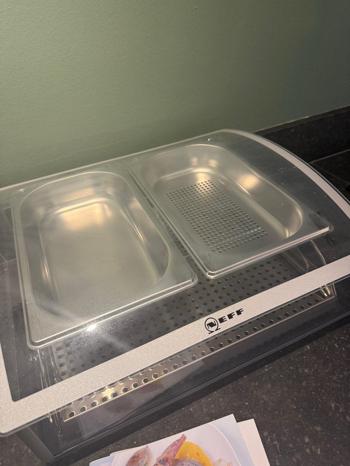 Neff Stoomoven Accessoire Set - Zo goed als nieuw, Ophalen of Verzenden, Nieuw, Vrijstaand