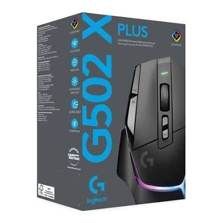 Logitech G G502 X PLUS, Computers en Software, Muizen, Nieuw, Rechtshandig, Ophalen of Verzenden