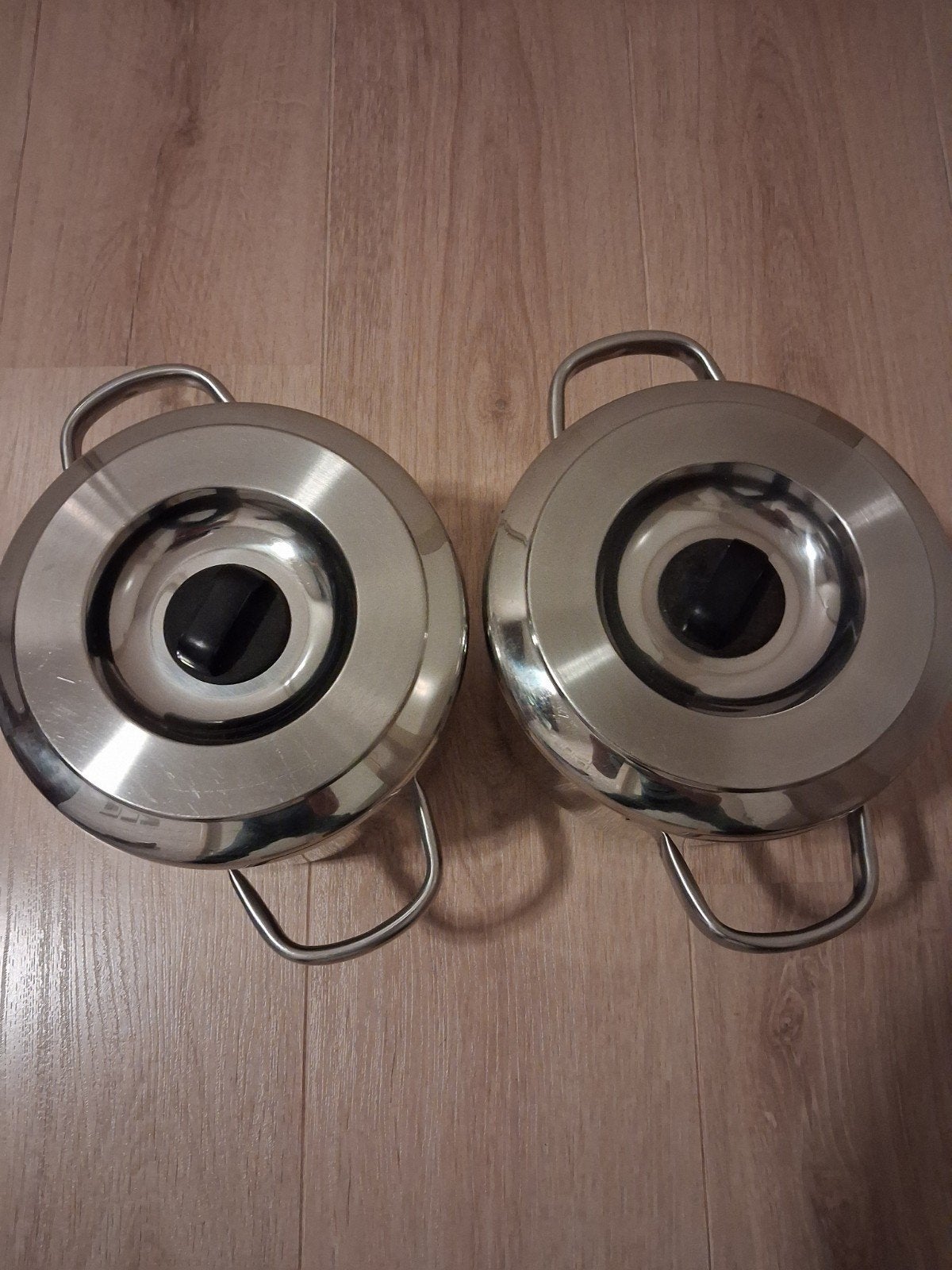 Twee rvs kookpannen, merk Sola Elite, inhoud 3 liter., Gebruikt, Ophalen of Verzenden, Rvs, Kookpan