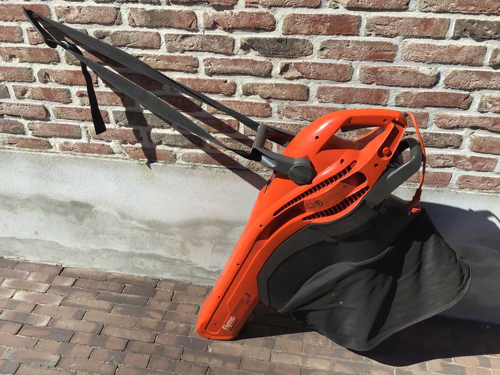 Flijmo bladblazer, Tuin en Terras, Met opvangzak, Ruggedragen, Ophalen of Verzenden, Zo goed als nieuw