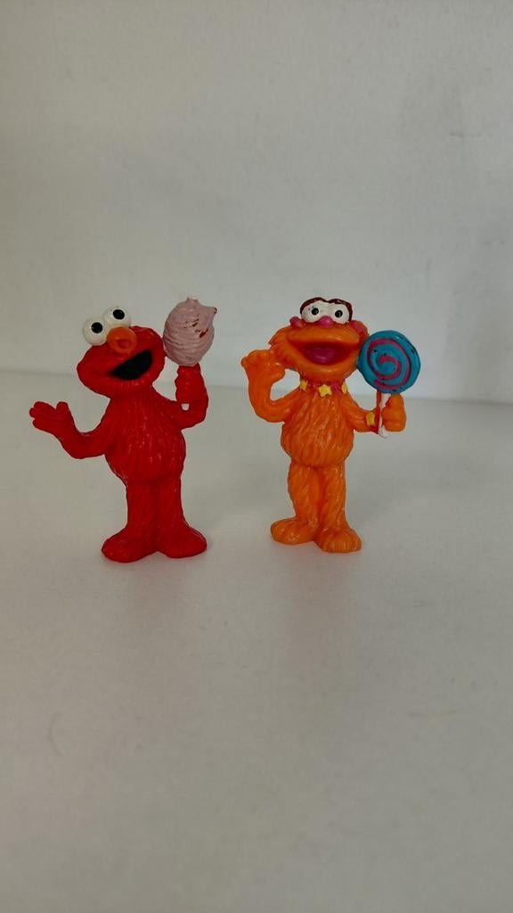 Sesamstraat poppetjes elmo, Verzamelen, Poppetjes en Figuurtjes, Zo goed als nieuw, Ophalen of Verzenden