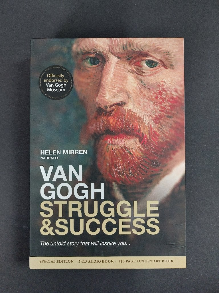 Van Gogh Struggle&Success, 2cd audiobook & luxury art book, Ophalen of Verzenden, Gelezen, Schilder- en Tekenkunst