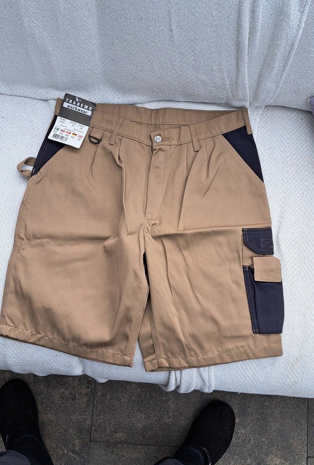 Tranemo korte werkbroek, maat 50, Tranemo, Heren, Nieuw, Ophalen of Verzenden