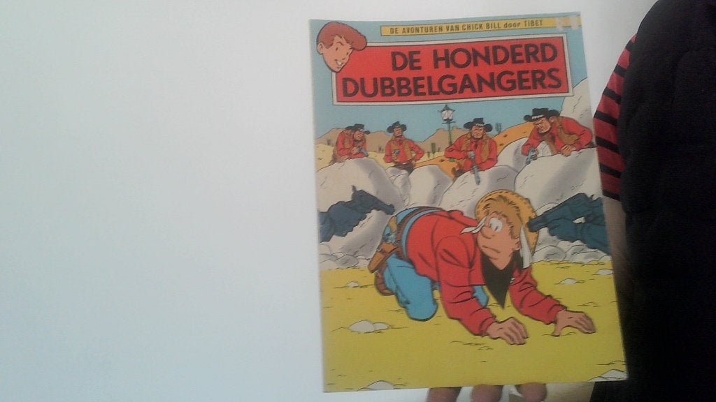 chick bill nr 14 de honderd dubbelgangers  heklmond 1974, Eén stripboek, Verzenden, Zo goed als nieuw