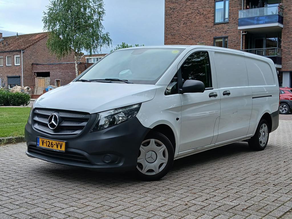 Mercedes-Benz Vito GB 116CDI XL 163pk 343/2800 2019, Auto's, 4 cilinders, Wit, Particulier, 2019 kg
