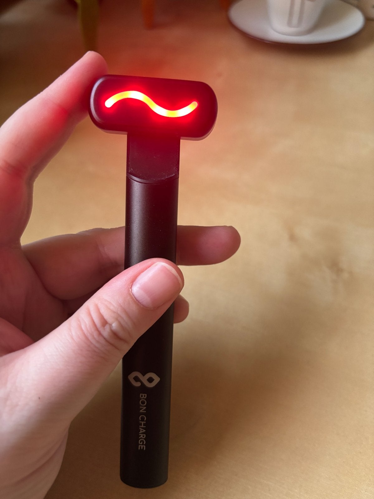 Bon Charge Rood Licht Infrarood Face Wand Gezichtsverzorging, Sieraden, Tassen en Uiterlijk, Verzenden, Zo goed als nieuw, Gehele gezicht
