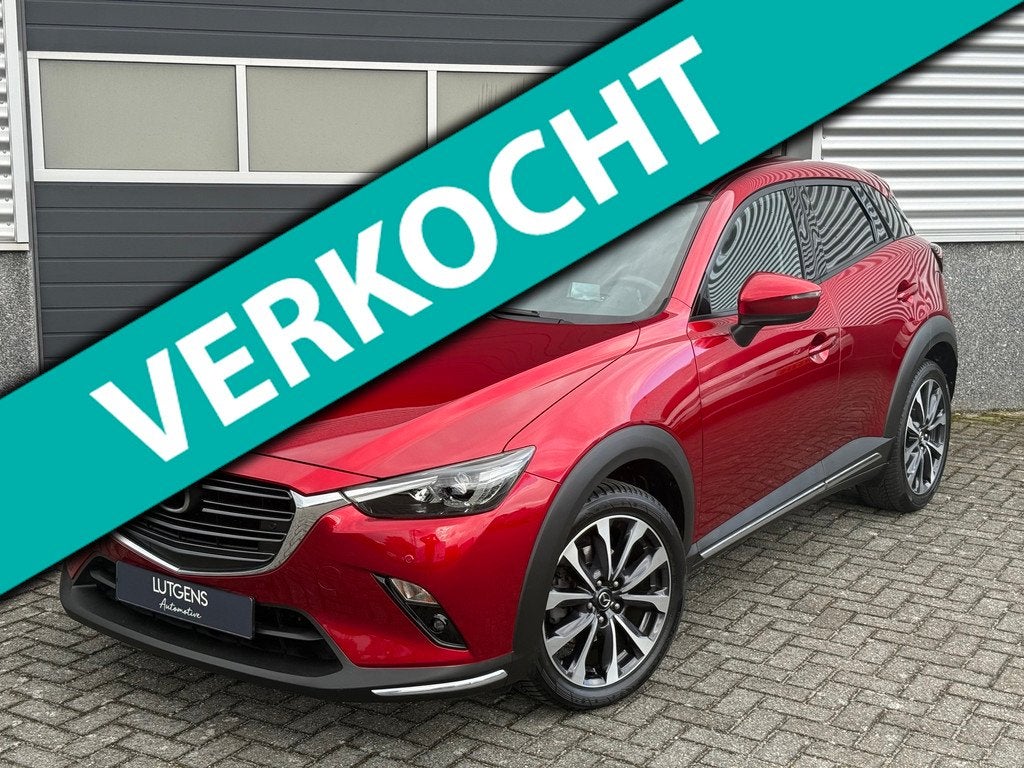 Mazda CX-3 2.0 SkyActiv-G 120 GT Leder Head up, 1998 cc, Gebruikt, 4 cilinders, 1192 kg