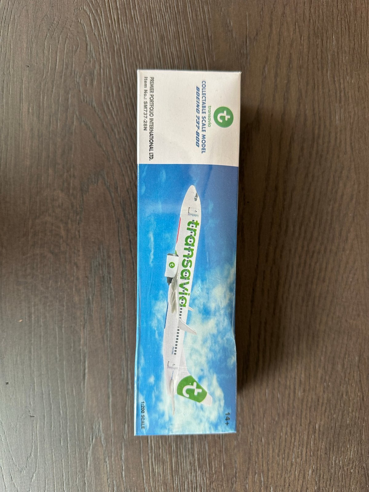 Transavia Boeing 737-800 Schaalmodel 1:200, Ophalen of Verzenden, Nieuw, Formule 1