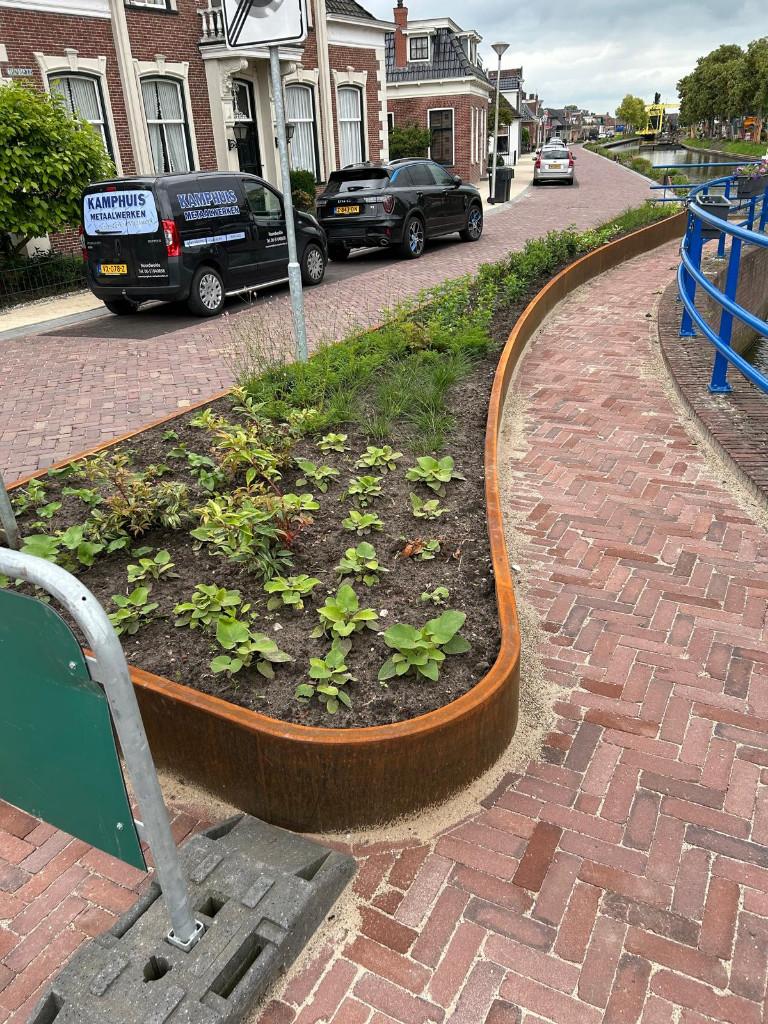 Cortenstaal Plantenbakken & Borderranden op Maat, 100 cm of meer, Nieuw, Ophalen of Verzenden, Metaal