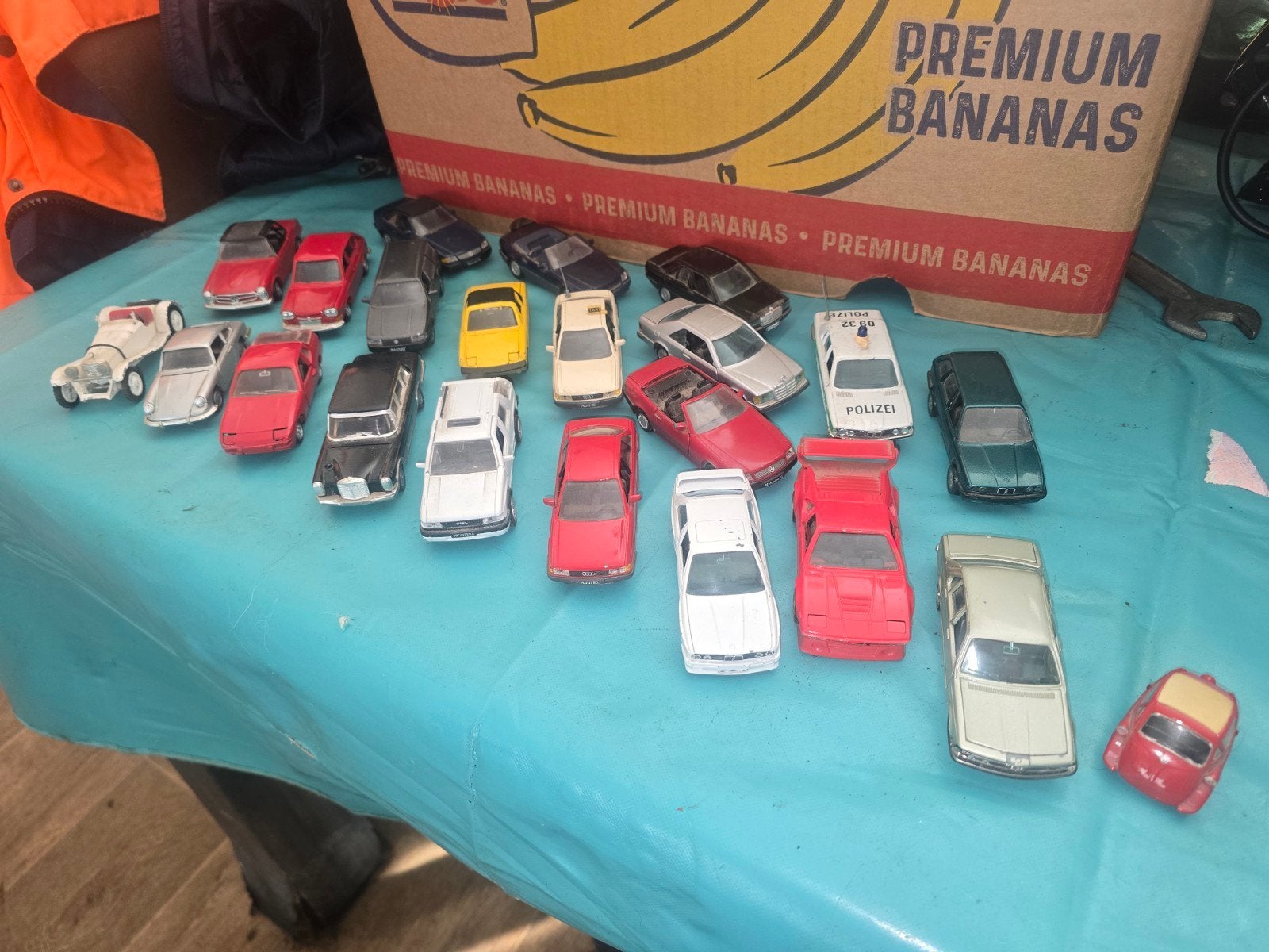 Gama mini schaalmodellen mercedes bmw volkswagen opel, Ophalen of Verzenden, Gebruikt, Auto