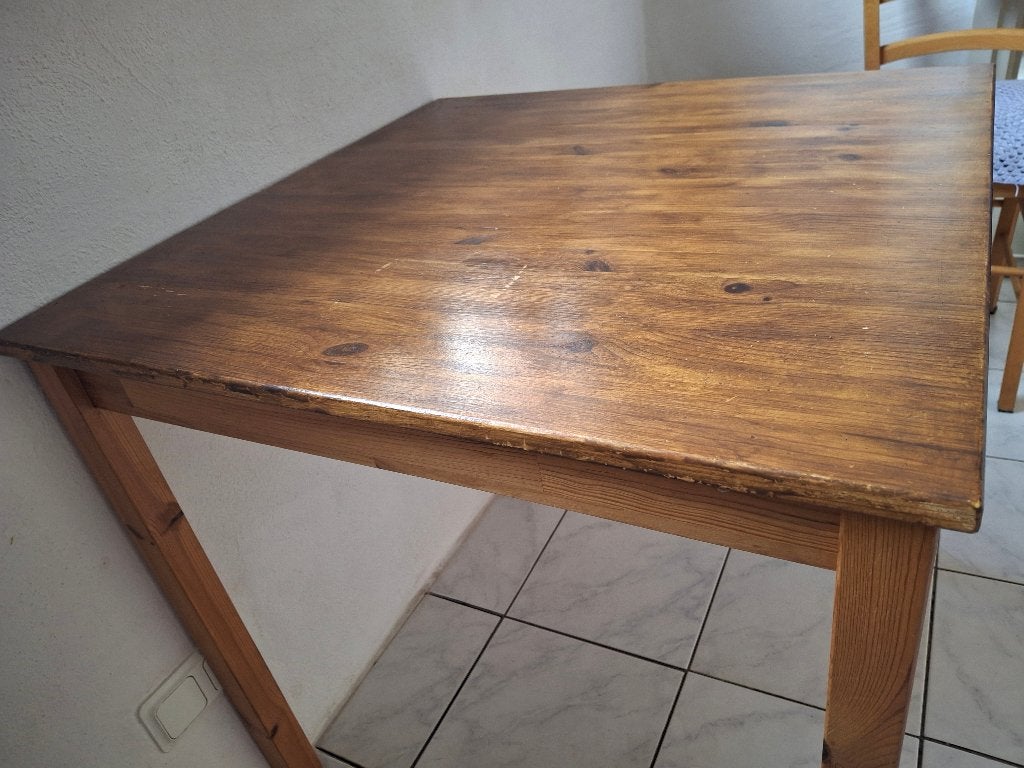 Keuken tafel, Ophalen, Gebruikt, 50 tot 100 cm, Vierkant
