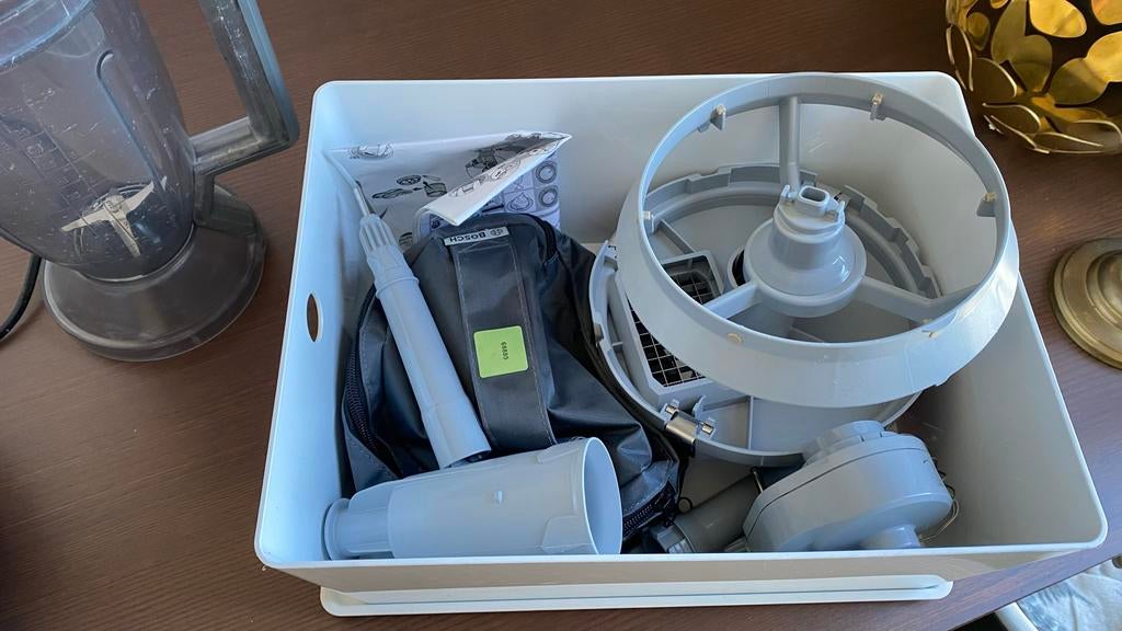 Bosch MCM68885/01 Keukenmachine met Blender en Accessoires, Witgoed en Apparatuur, Keukenmixers, Ophalen, Gebruikt, 3 snelheden of meer