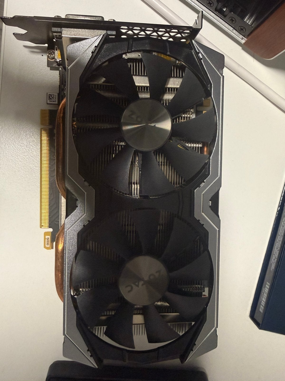 ZOTAC GeForce GTX 1070 Mini 8GB – Compact – 2 Fans, Computers en Software, Videokaarten, Gebruikt, PCI-Express 2, Ophalen of Verzenden