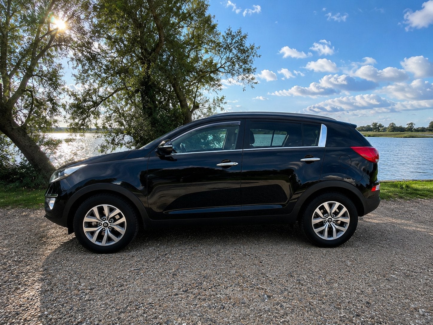 Kia Sportage 1.6 GDI 2WD 2015 zwart, Auto's, Kia, Voorwielaandrijving, 4 cilinders, 1200 kg, Handgeschakeld