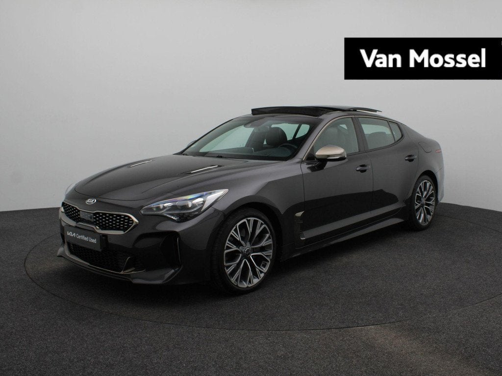 Kia Stinger 2.0 T-GDI GT-Line | 255 PK | Sportstuur | Stoelv, Auto's, Kia, Automaat, Achterwielaandrijving, Gebruikt, 4 cilinders