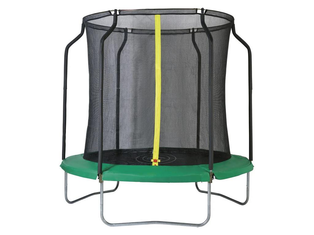 Trampoline met veiligheidsnet - Crivit, Ophalen, Gebruikt
