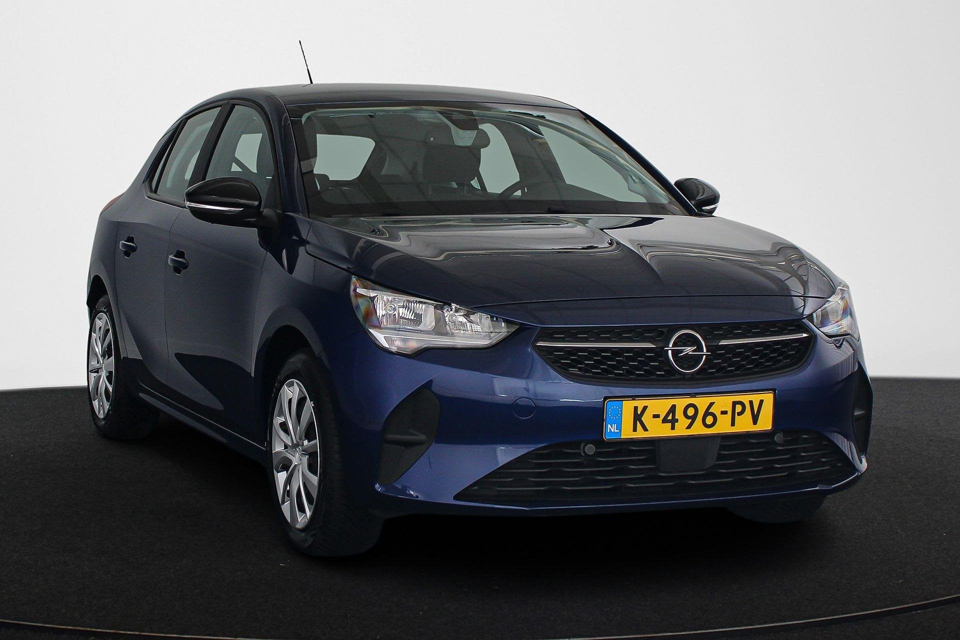 Opel Corsa-e Edition 50 kWh Climate Control Parkeersensoren, Auto's, Opel, Gebruikt, Zwart, Blauw, Parkeersensor