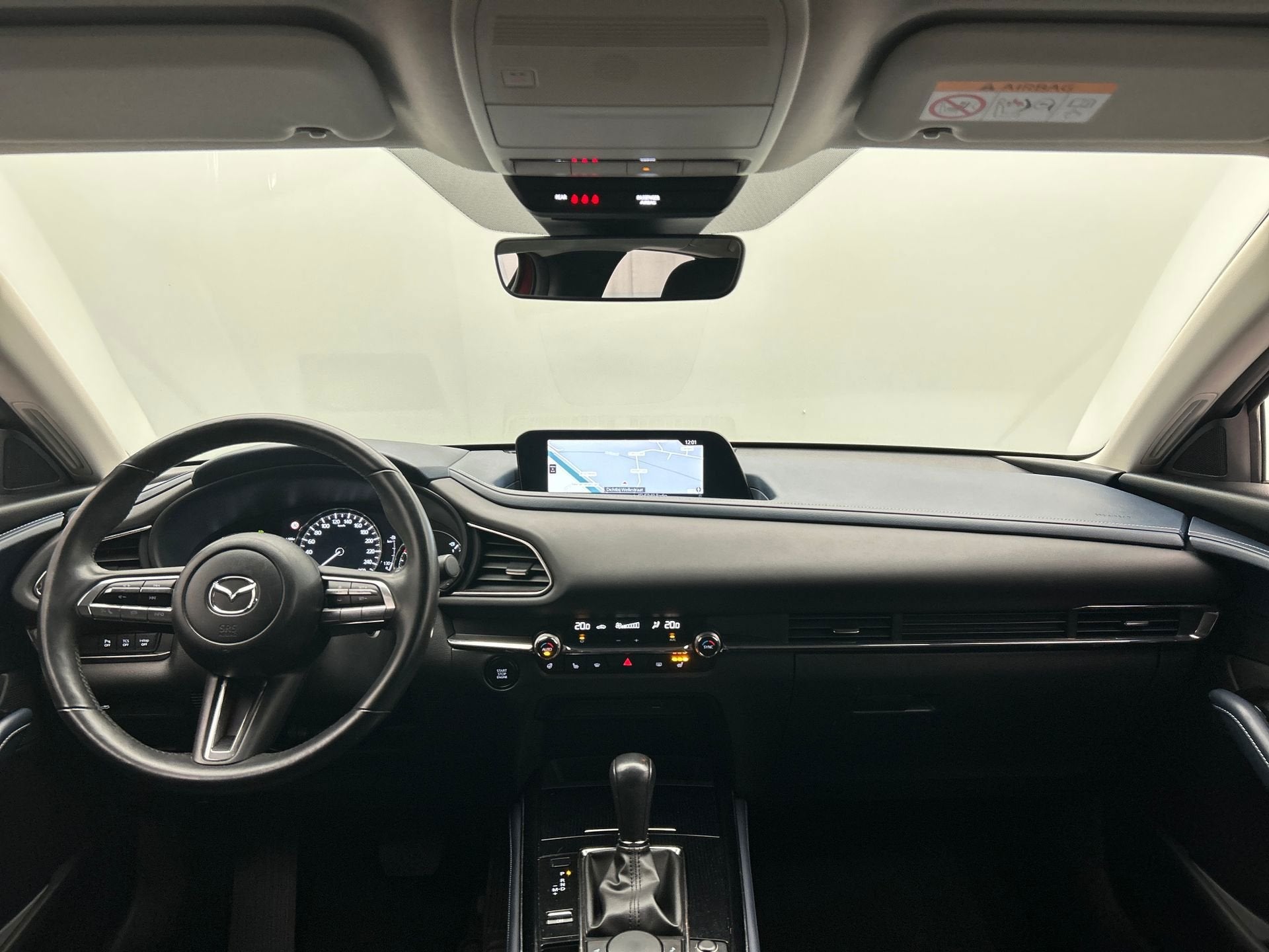 Mazda CX-30 2.0 e-SkyActiv-X M Hybrid Comfort Head up displa, Auto's, 1998 cc, Stof, 4 cilinders, 19 km/l