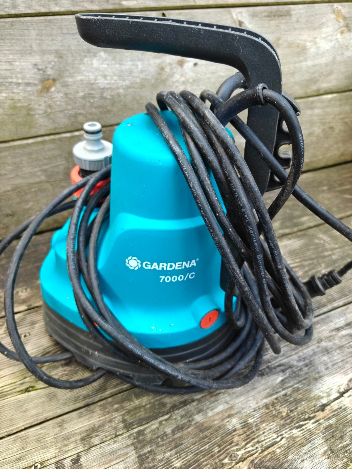 Gardena 7000/C Dompelpomp, Ophalen of Verzenden, Zo goed als nieuw, Dompelpomp