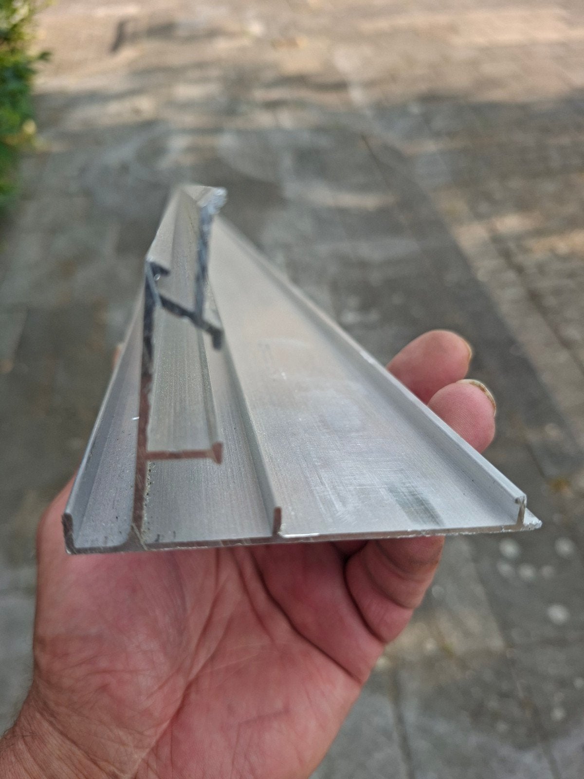 Aluminium profiel - 3meter lang, Doe-het-zelf en Verbouw, Metalen, Ophalen, Gebruikt, Aluminium
