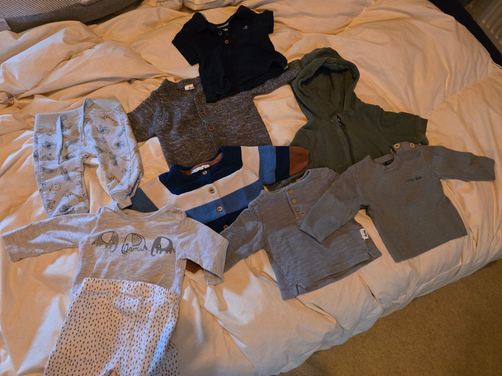 Babykleding pakket mt 50/56 jongens, Kinderen en Baby's, Babykleding | Baby-kledingpakketten, Ophalen of Verzenden, Gebruikt, Maat 50