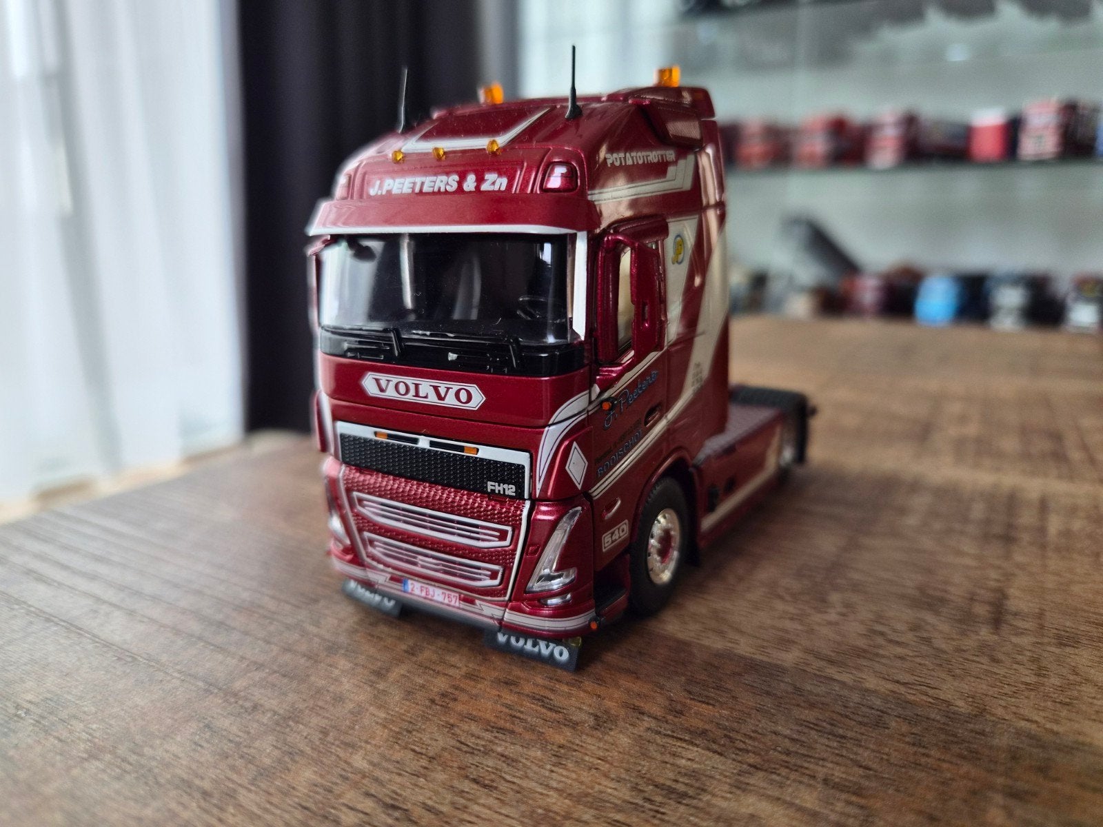 Tekno Peeters Volvo Fh12, Hobby en Vrije tijd, Ophalen of Verzenden, Zo goed als nieuw, Bus of Vrachtwagen, Tekno