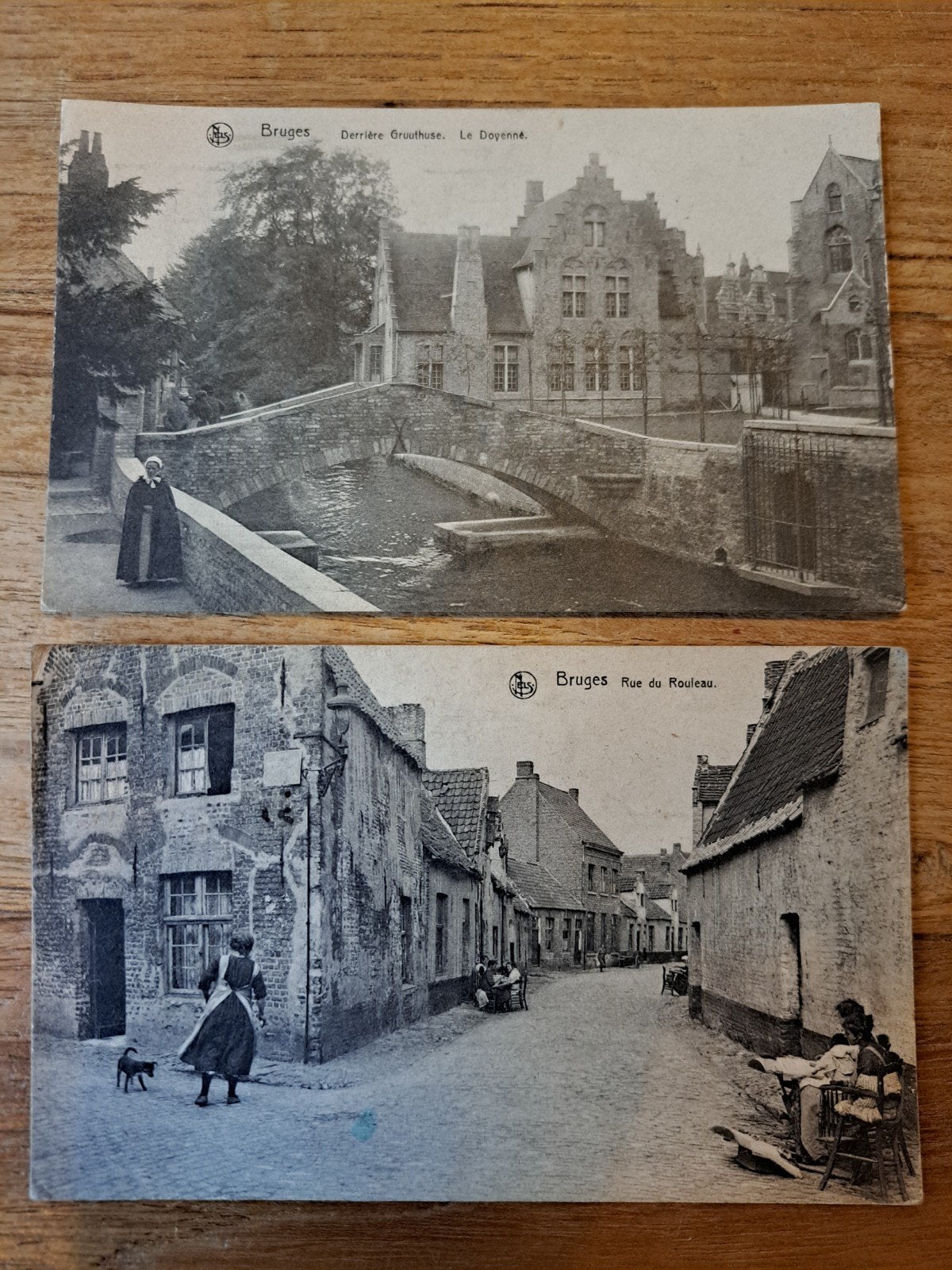 Brugge oude ansichten Bruges, Verzamelen, Ophalen of Verzenden, Voor 1920, Gelopen, West-Vlaanderen