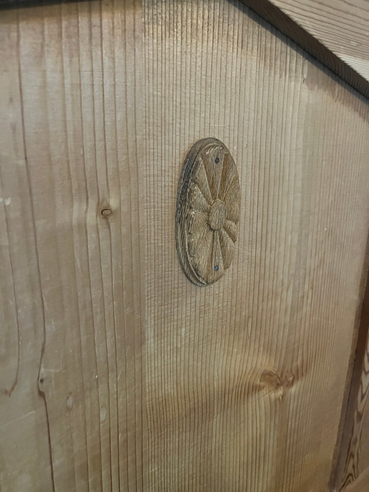Antiek grenen houten bed 1.15 x 1.80 - Gratis af te halen, Antiek en Kunst, Ophalen