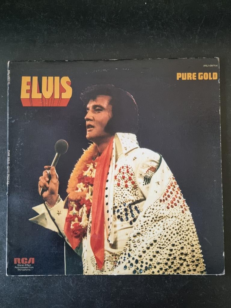 ELVIS PURE GOLD - USA 1975, Ophalen of Verzenden, Gebruikt, 12 inch, Overige soorten