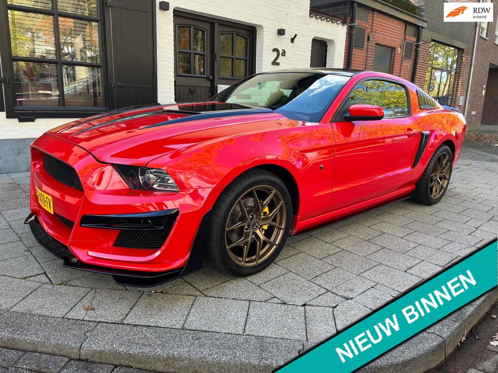 Ford USA Mustang 3.7 V6 GT, Shelby Uitvoering, Nw. Staat, Auto's, Ford Usa, Automaat, Gebruikt, 4 stoelen, Leder