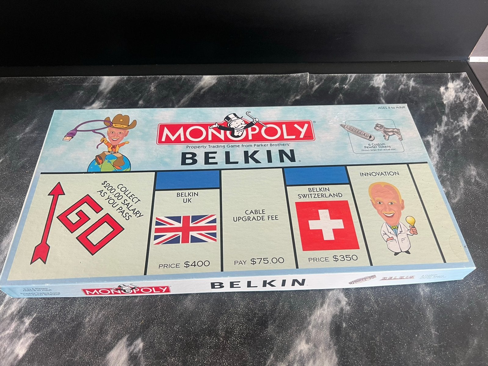 Hasbro Monoply Bellin editie, Ophalen of Verzenden, Zo goed als nieuw