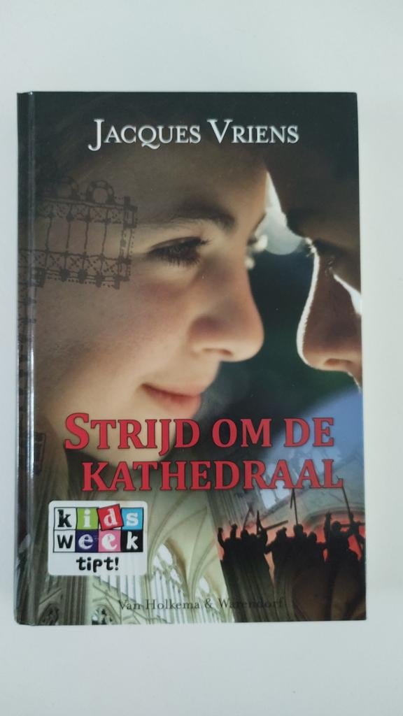 Strijd om de Kathedraal - Jacques Vriens (Jeugdboek), Boeken, Ophalen, Zo goed als nieuw, Jacques Vriens, Fictie