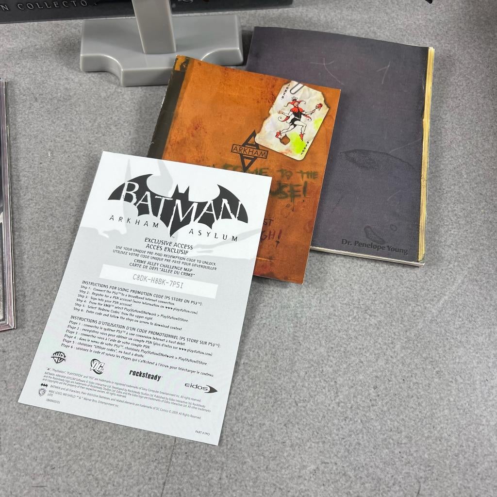 PS3 Batman Arkham Asylum Edition Collector | doos | 408141, Spelcomputers en Games, Online, Gebruikt, 1 speler, Racen en Vliegen