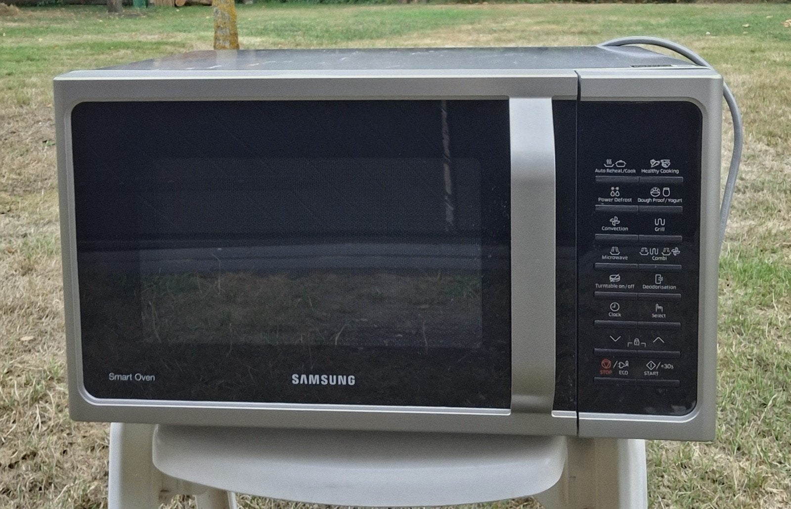 Samsung Smart Oven Combimagnetron, Witgoed en Apparatuur, Magnetrons, Ophalen, Combimagnetron, Zo goed als nieuw, Vrijstaand