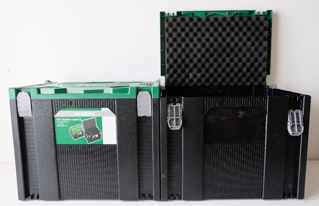 2x Hikoki 02541 System Case IV (Leeg), Ophalen of Verzenden, Gebruikt