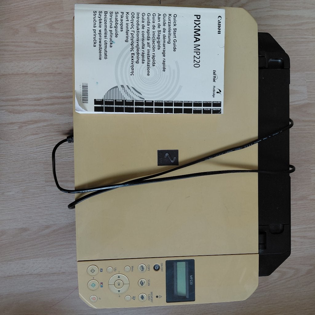 Canon printer Pixma MP220 gratis, Computers en Software, Ophalen, Gebruikt, Inkjetprinter, All-in-one