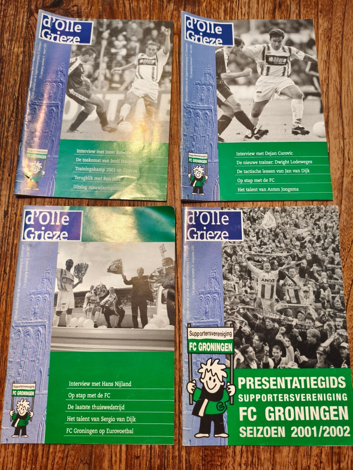 D'olle Grieze fc Groningen 2001, Ophalen of Verzenden, Overige binnenlandse clubs, Boek of Tijdschrift