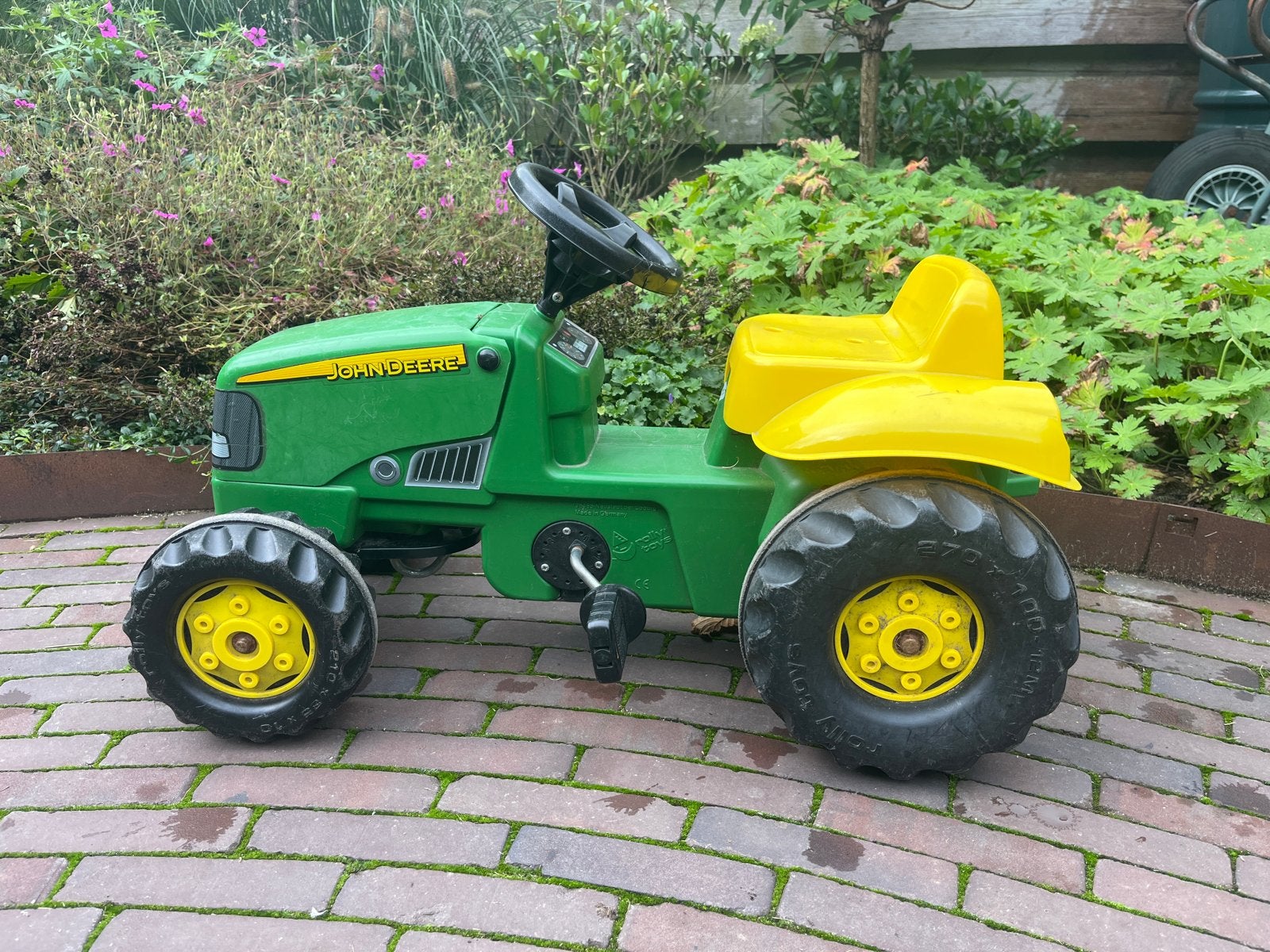 Traptrekker John Deere, Ophalen, Gebruikt, Trapvoertuig