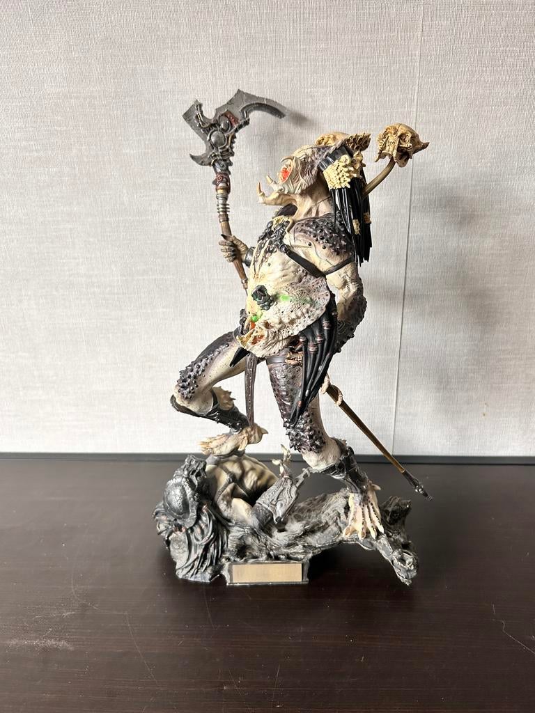 Sideshow Collectibles Predator Bad Blood Mythos Statue, Ophalen of Verzenden, Gebruikt