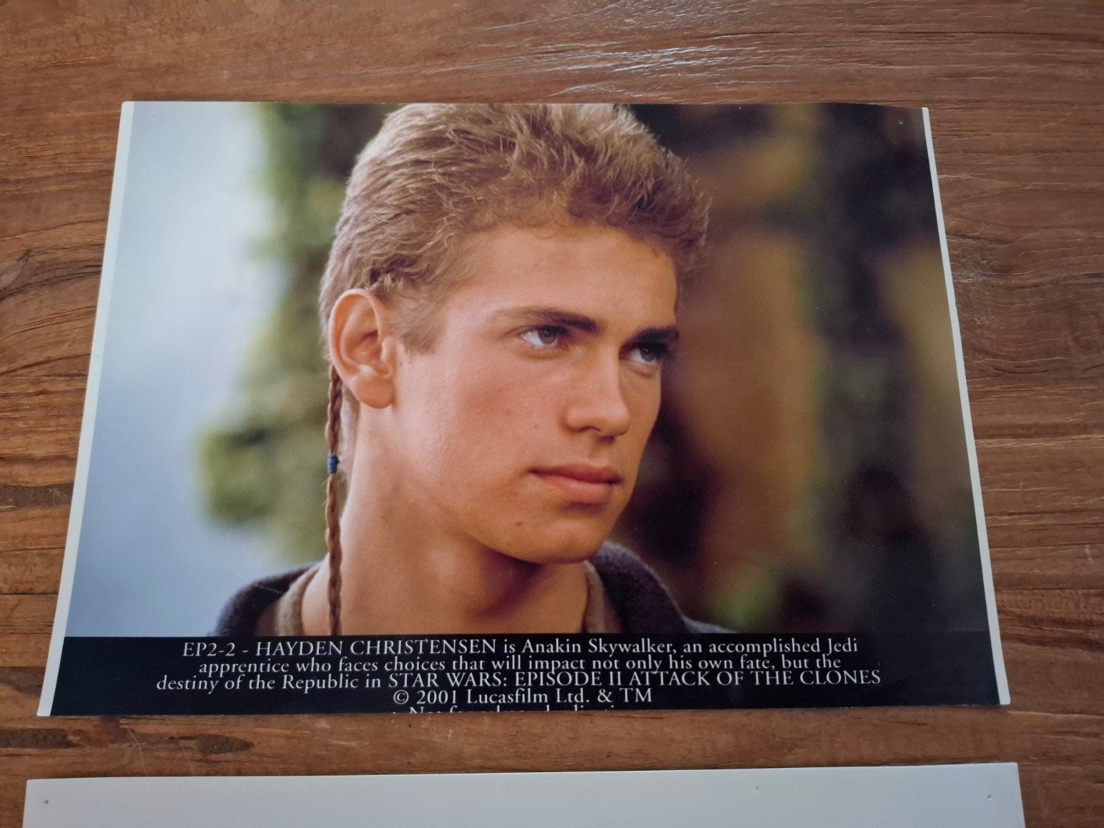 Star Wars Foto's: Yoda en Anakin Skywalker  Hayden Christens, Ophalen of Verzenden, Zo goed als nieuw