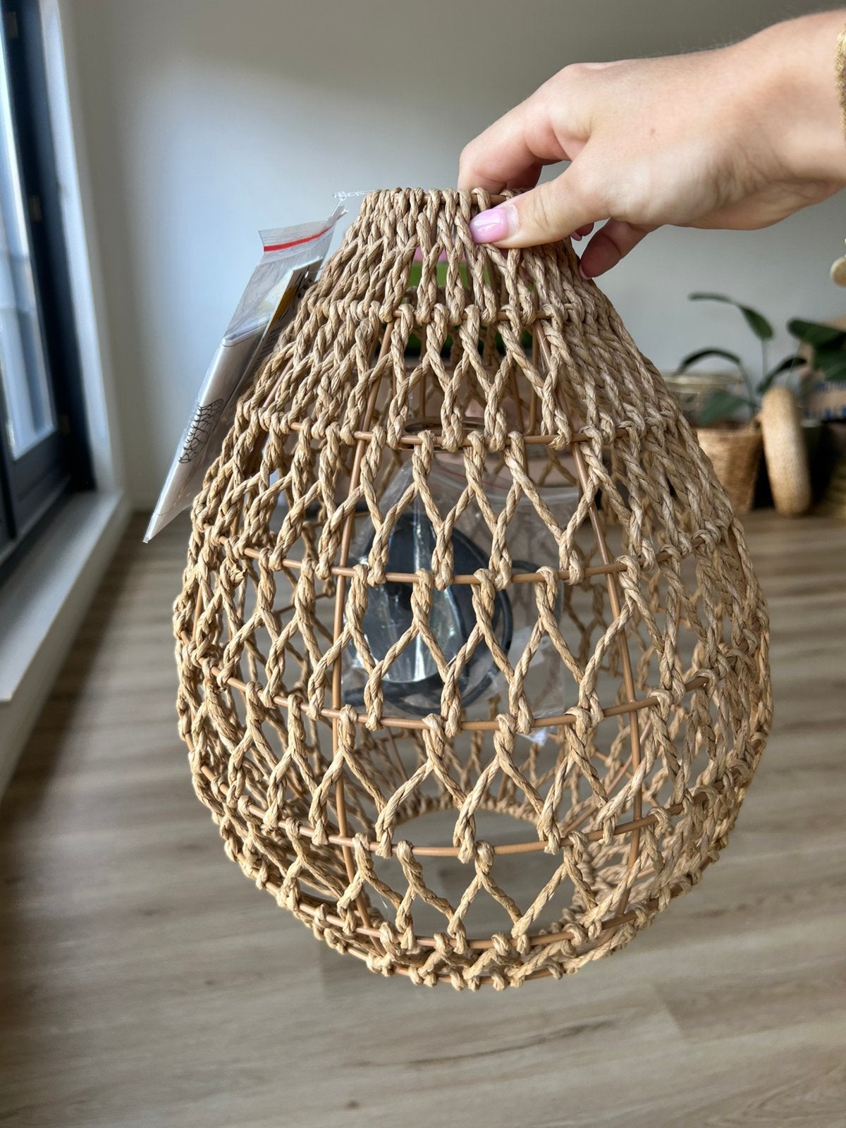 Nieuw hanglamp van Xenos (met kaartje), Ophalen, Zo goed als nieuw, Rond