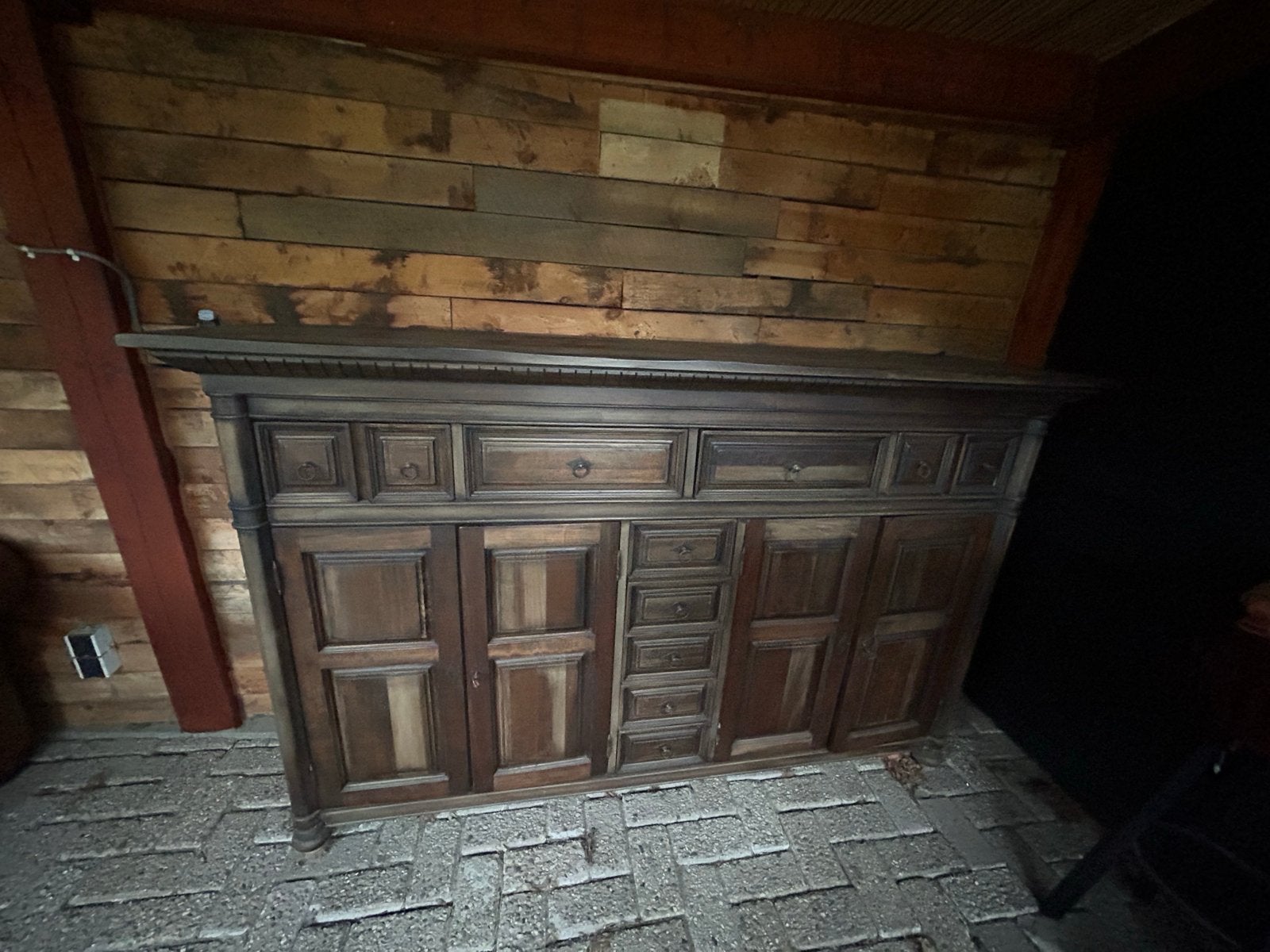 Antieke Saloon Kast - Western Stijl Dressoir, Antiek en Kunst, Antiek | Meubels | Kasten, Ophalen