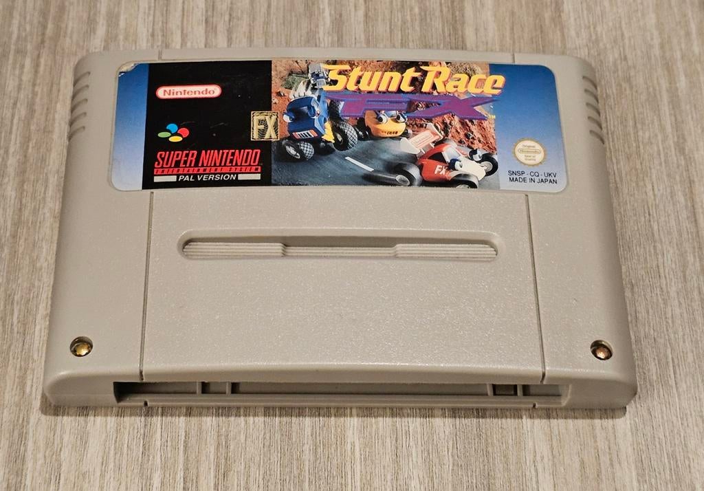 Stunt Race FX - Snes, Gebruikt, 1 speler, Racen en Vliegen, Ophalen of Verzenden