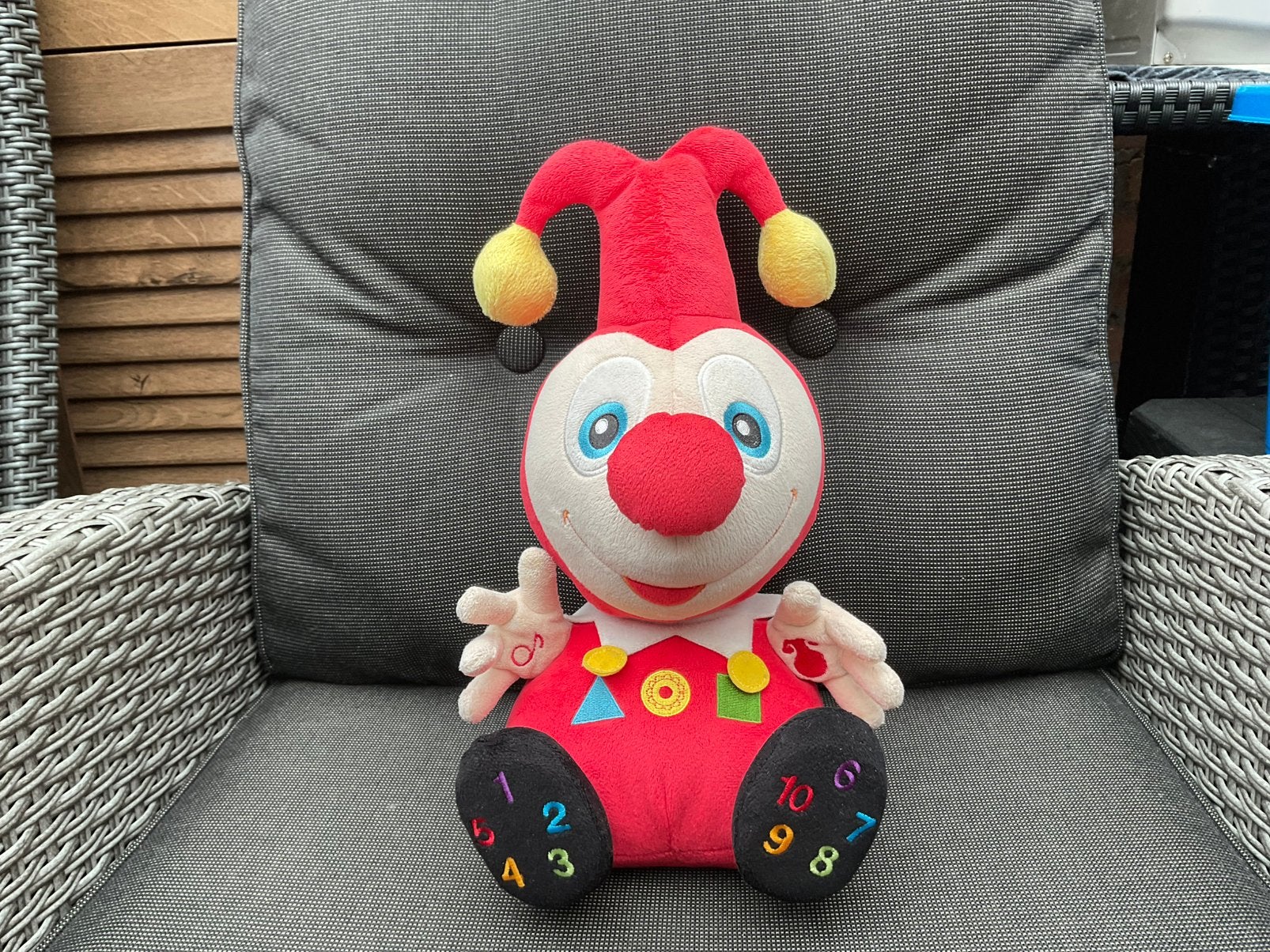 Gebruikte, maar werkende, interactieve Jokie knuffel geluid, Ophalen, Gebruikt, Beeldje of Poppetje
