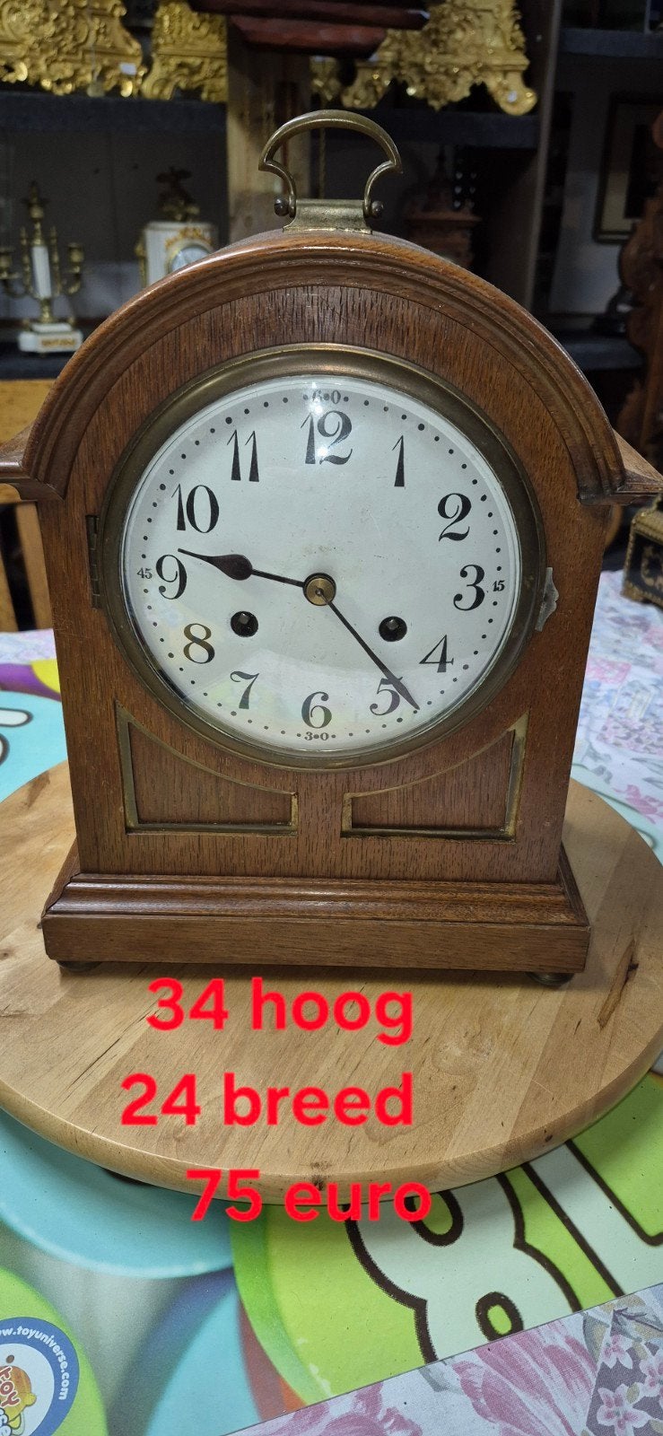 meerdere klokken, Ophalen