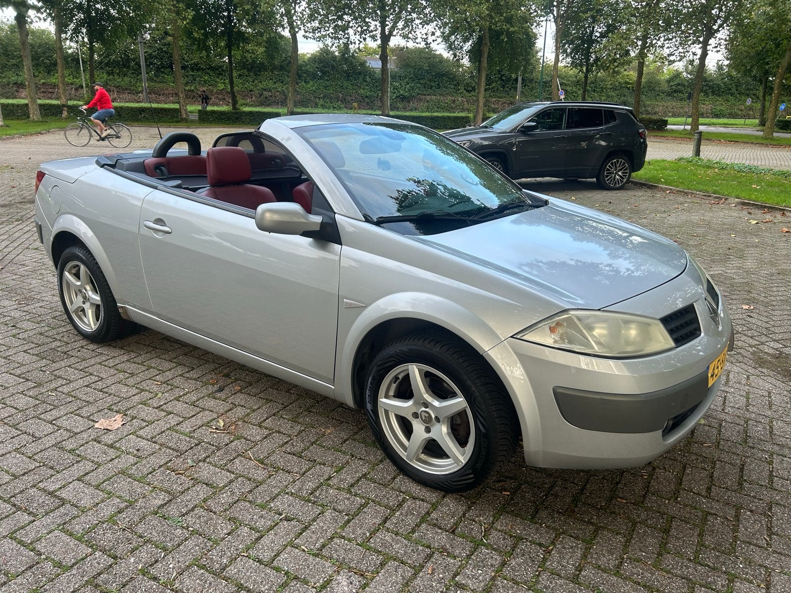 Renault Mégane 1.6 16V Cabrio 2006 Grijs, Voorwielaandrijving, 1295 kg, 4 cilinders, Cabriolet